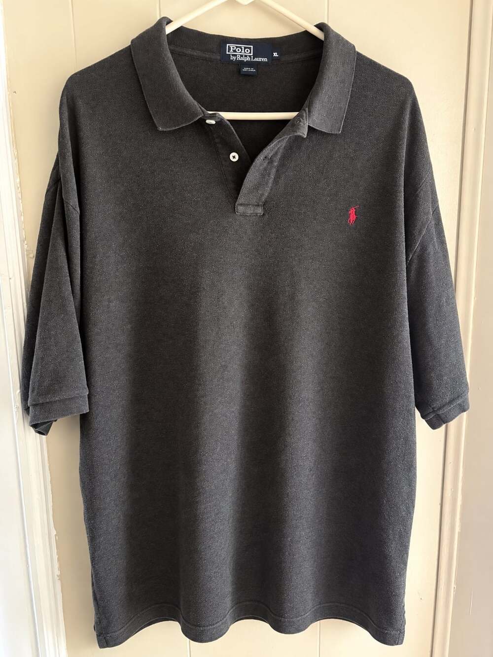 Polo Ralph Lauren Polo Shirt Size XL Dark Gray Cotton